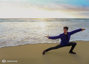 Danser Joe Huang. (foto door danser Zack Chan)