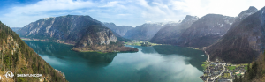 Okay, een laatste foto van Hallstatt, Oostenrijk. (foto door filmoperateur Annie Li)