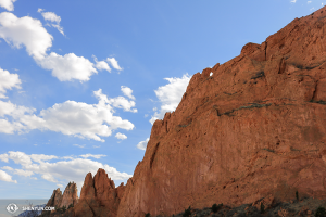 Touring Company bezocht de Garden of the Gods in Colorado Springs. (foto door danseres Helen Li)