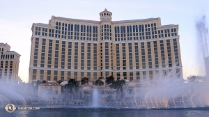 …in Las Vegas, waar het Bellagio Hotel zich bevindt. (Foto door Nick Zhao)