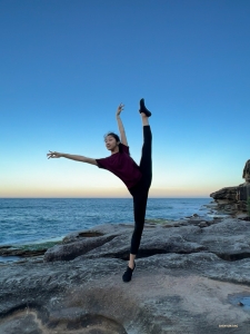 Danseres Kexin Li maakt haar punt: een epische dag ligt in het verschiet.